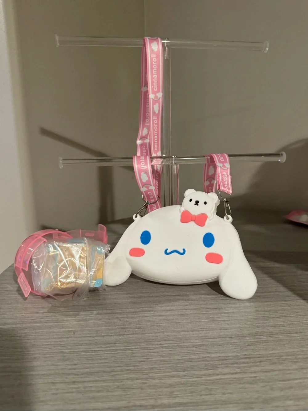 Sanrio Cinnamoroll Crossbody Bag & Gachapon